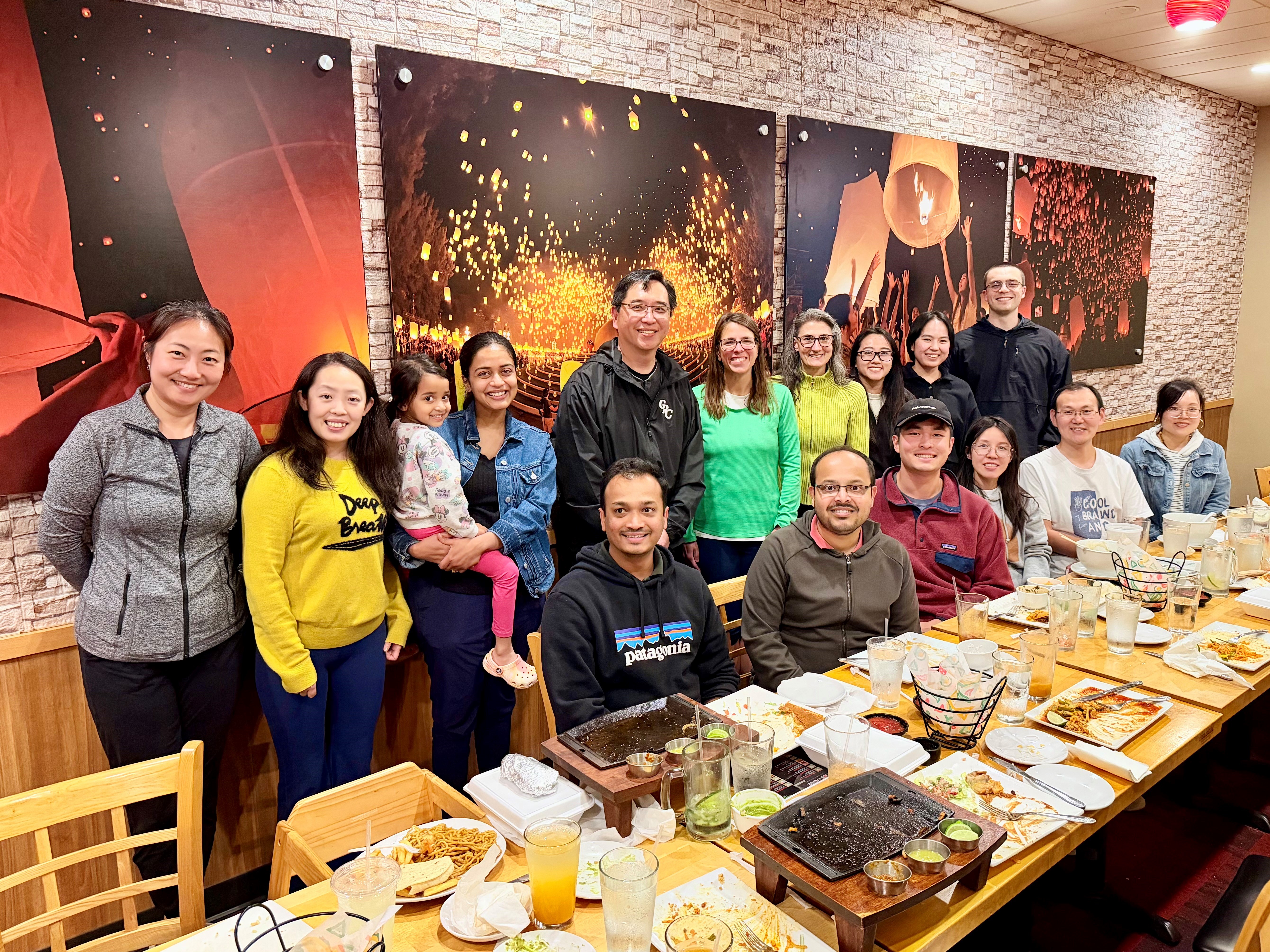 Zou Lab dinner