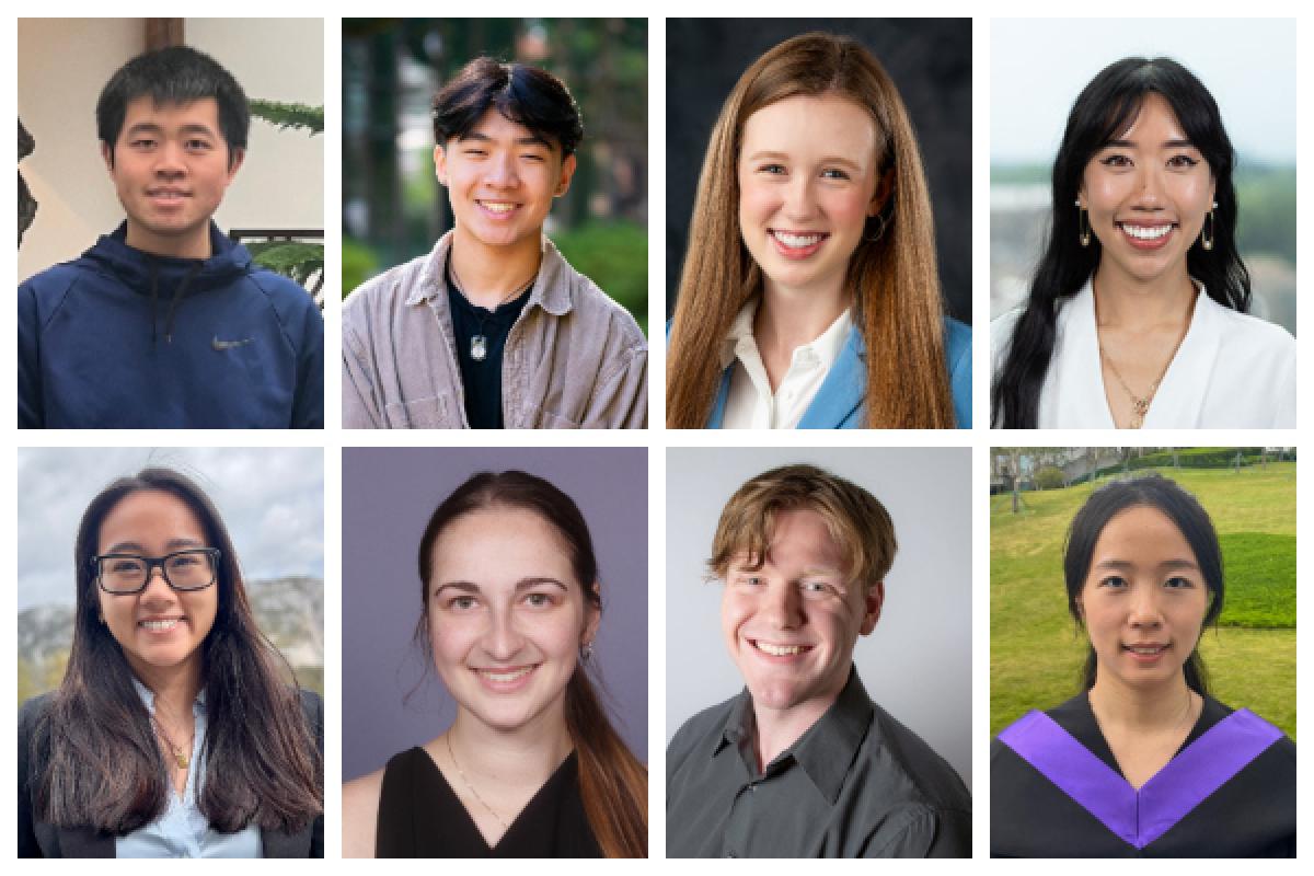 Collage of new PCB students